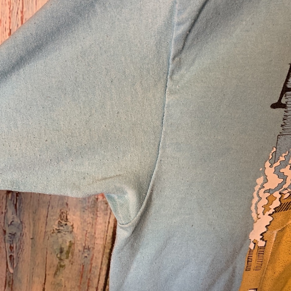 Vintage Single Stitch All Stressed Out Graphic Tee Size L by Sunshine Apparel - Picture 7 of 7